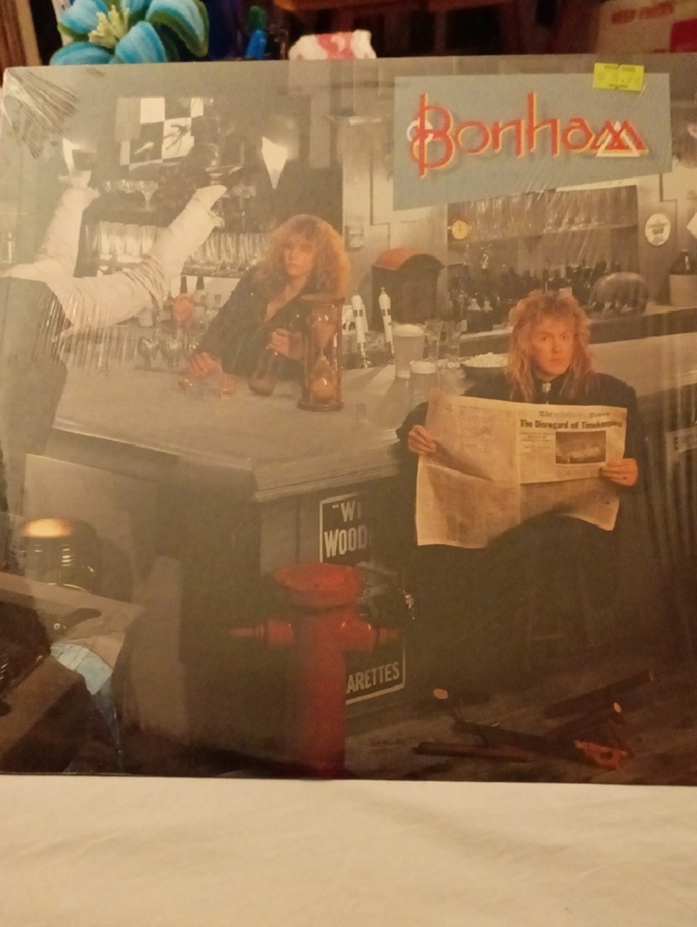 Bonham The Disregard Of Timekeeping. Vinyl Record Album - Original 1989 Vintage.
